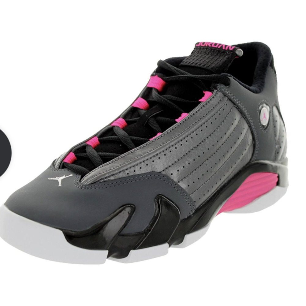 Jordan 14 Retro Hyper Pink Sneakers Womens 8.5 or Youth 7